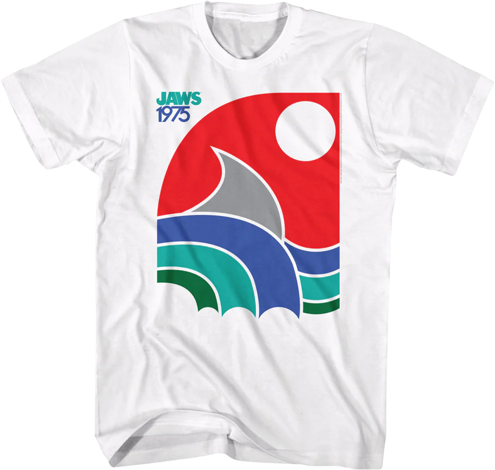 1975 Graphic Art Jaws T-Shirt