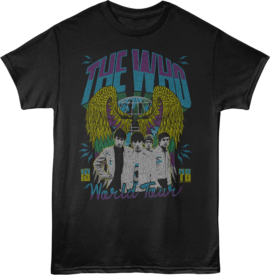 1978 World Tour The Who T-Shirt