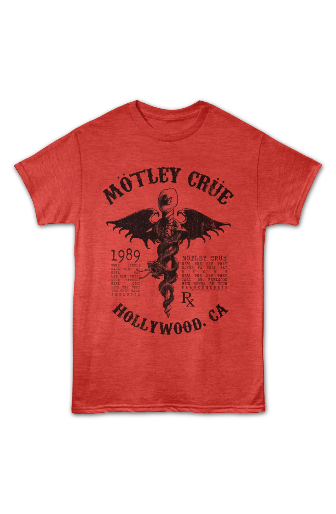 1989 Dr. Feelgood Motley Crue T-Shirt - Image 2