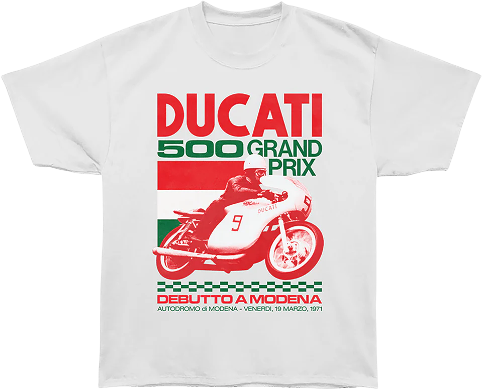 500 Grand Prix Modena 1971 Ducati Oversized T-Shirt