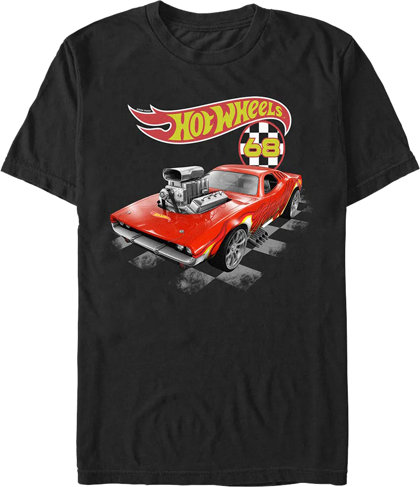 '68 Checkerboard Hot Wheels T-Shirt