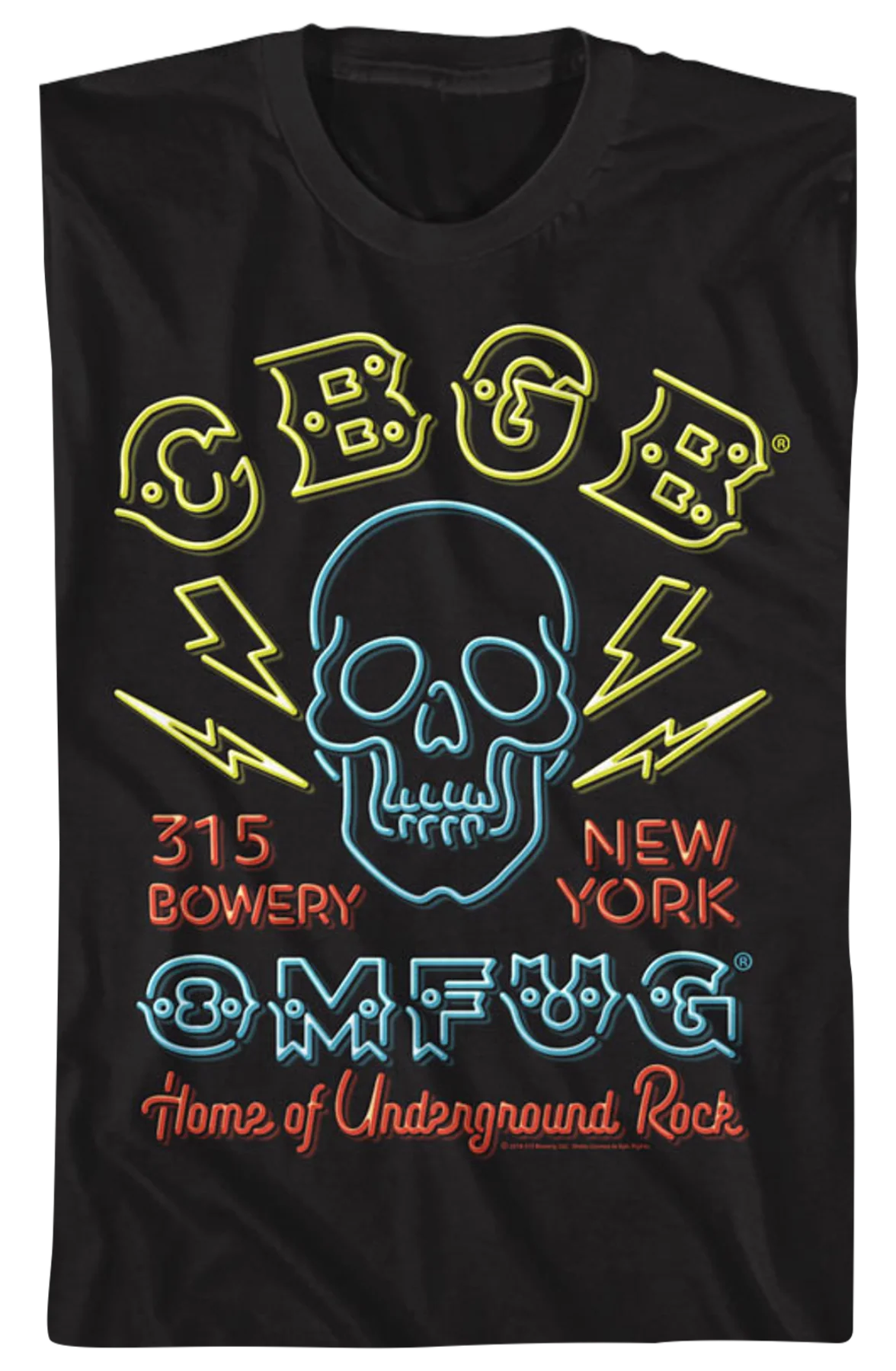 AC Neon CBGB T-Shirt - Image 2