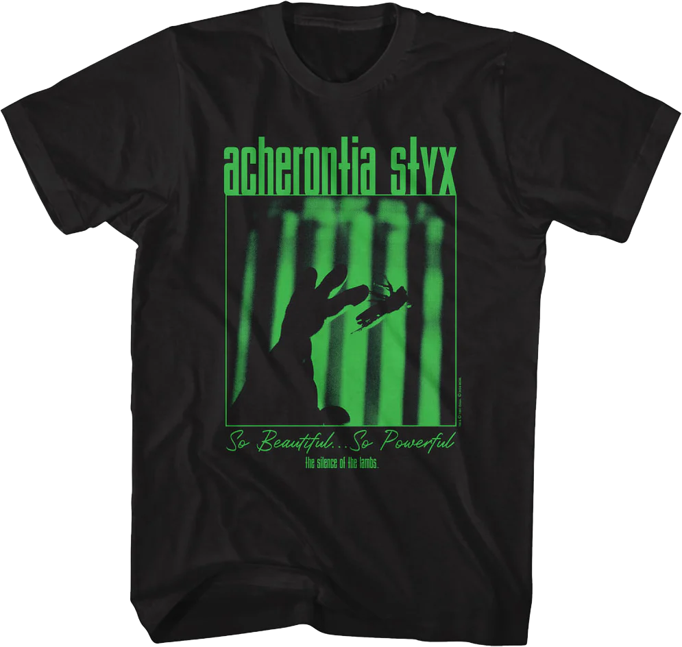Acherontia Styx So Beautiful So Powerful Silence Of The Lambs T-Shirt