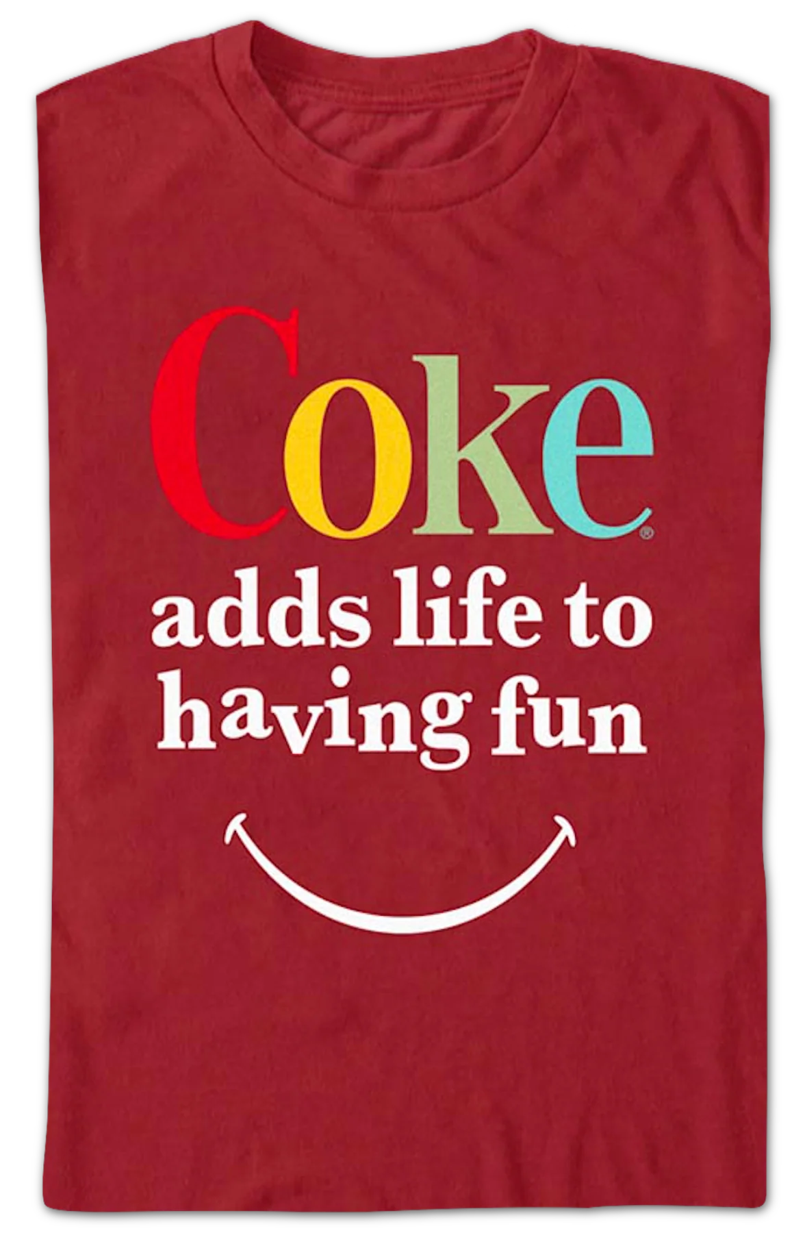 Adds Life To Having Fun Coca-Cola T-Shirt - Image 2