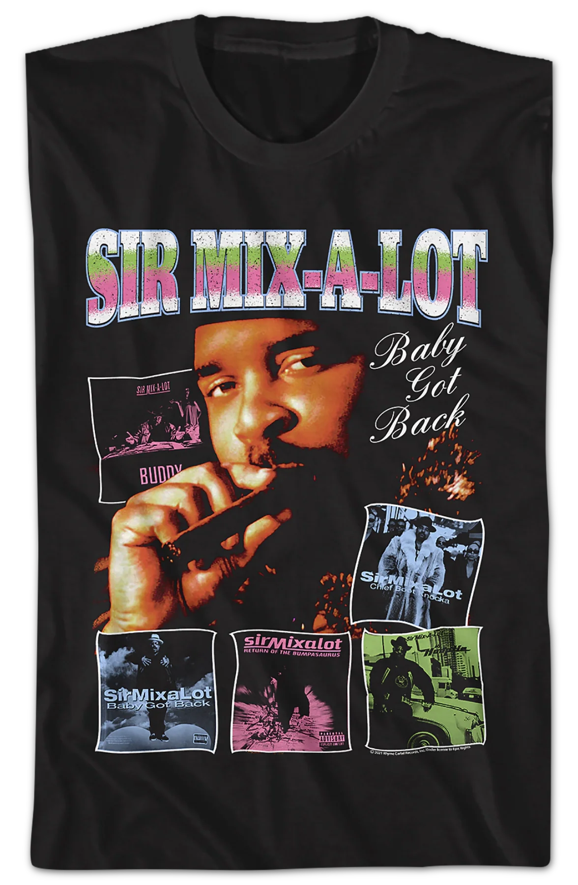 Album Covers Sir Mix-a-Lot Shirt - Image 2