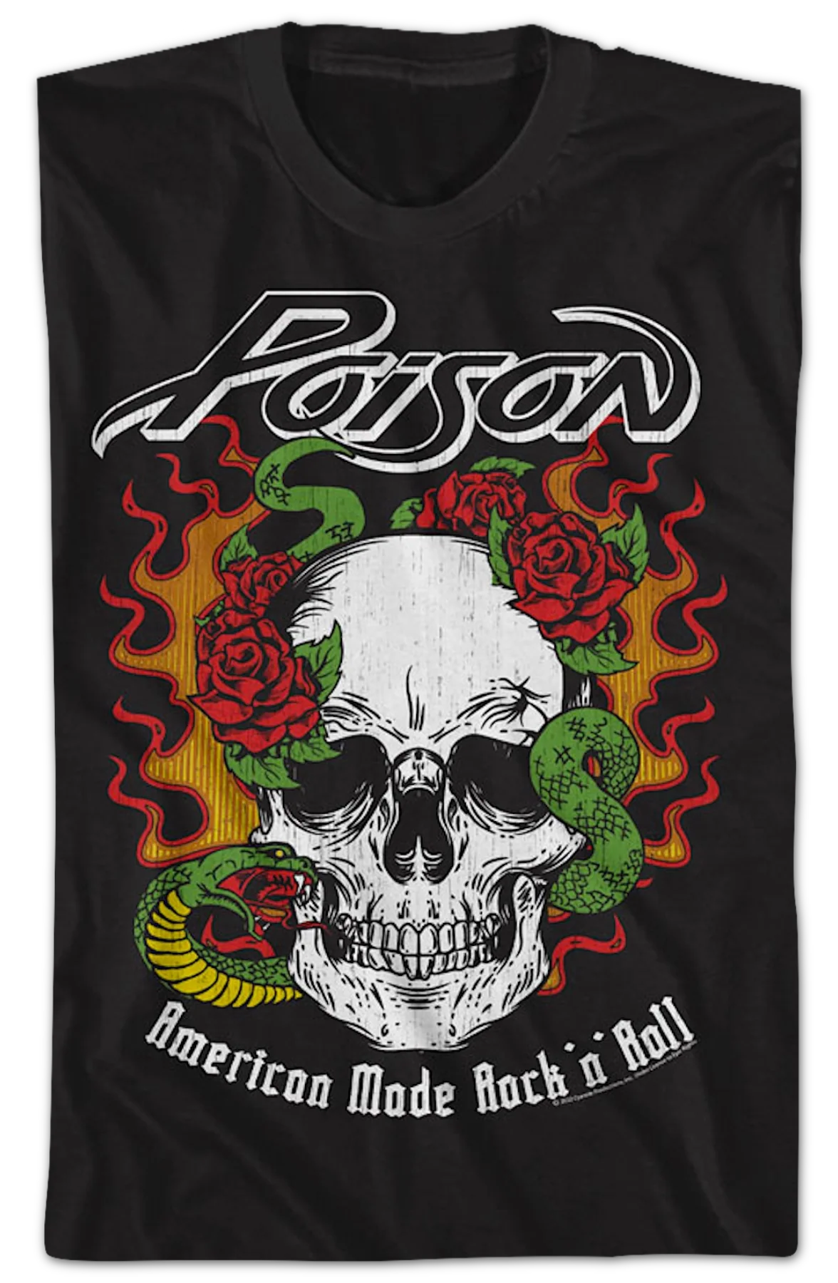 American Made Rock 'n' Roll Poison T-Shirt - Image 2