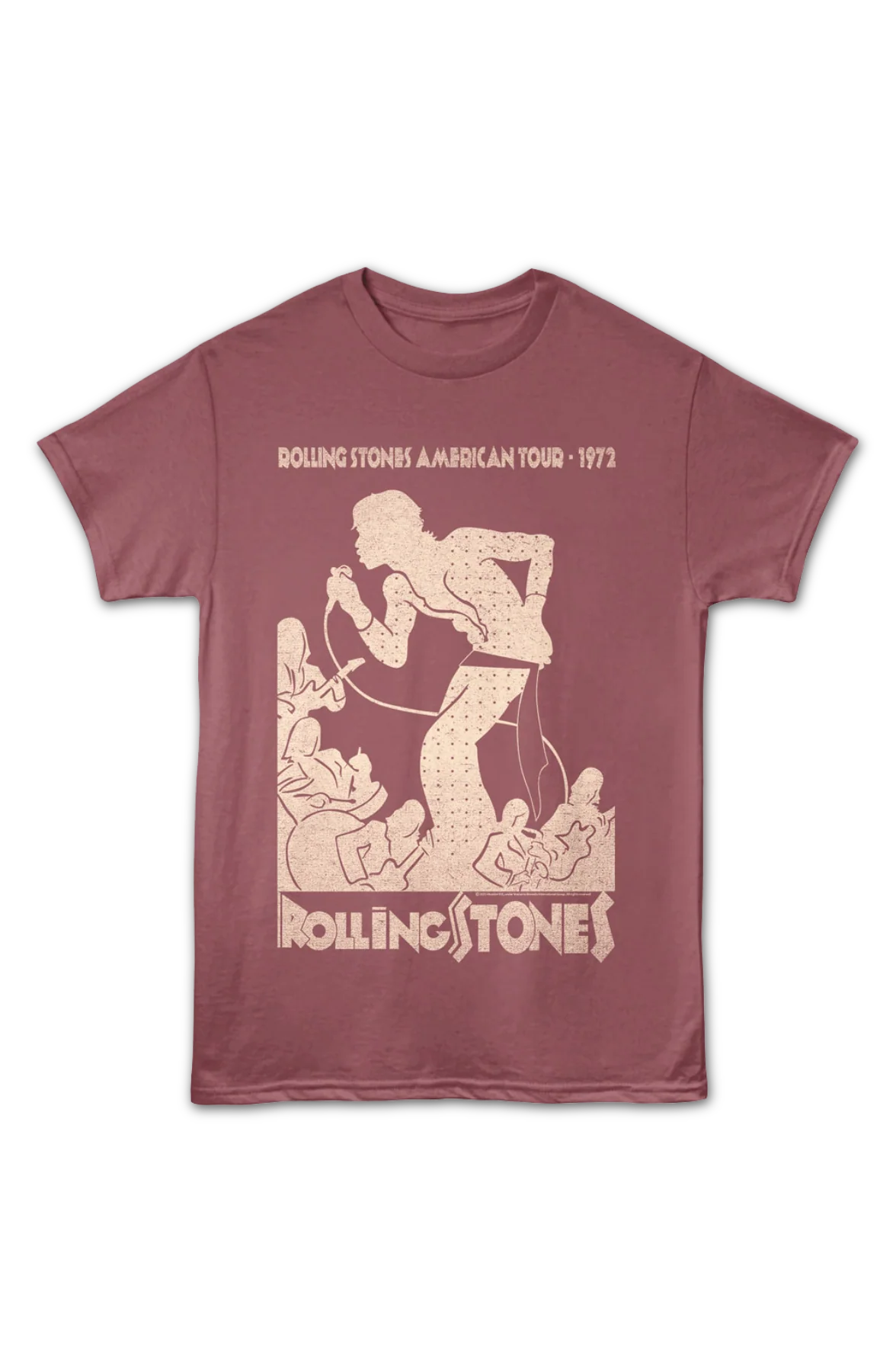 American Tour 1972 Rolling Stones T-Shirt - Image 2