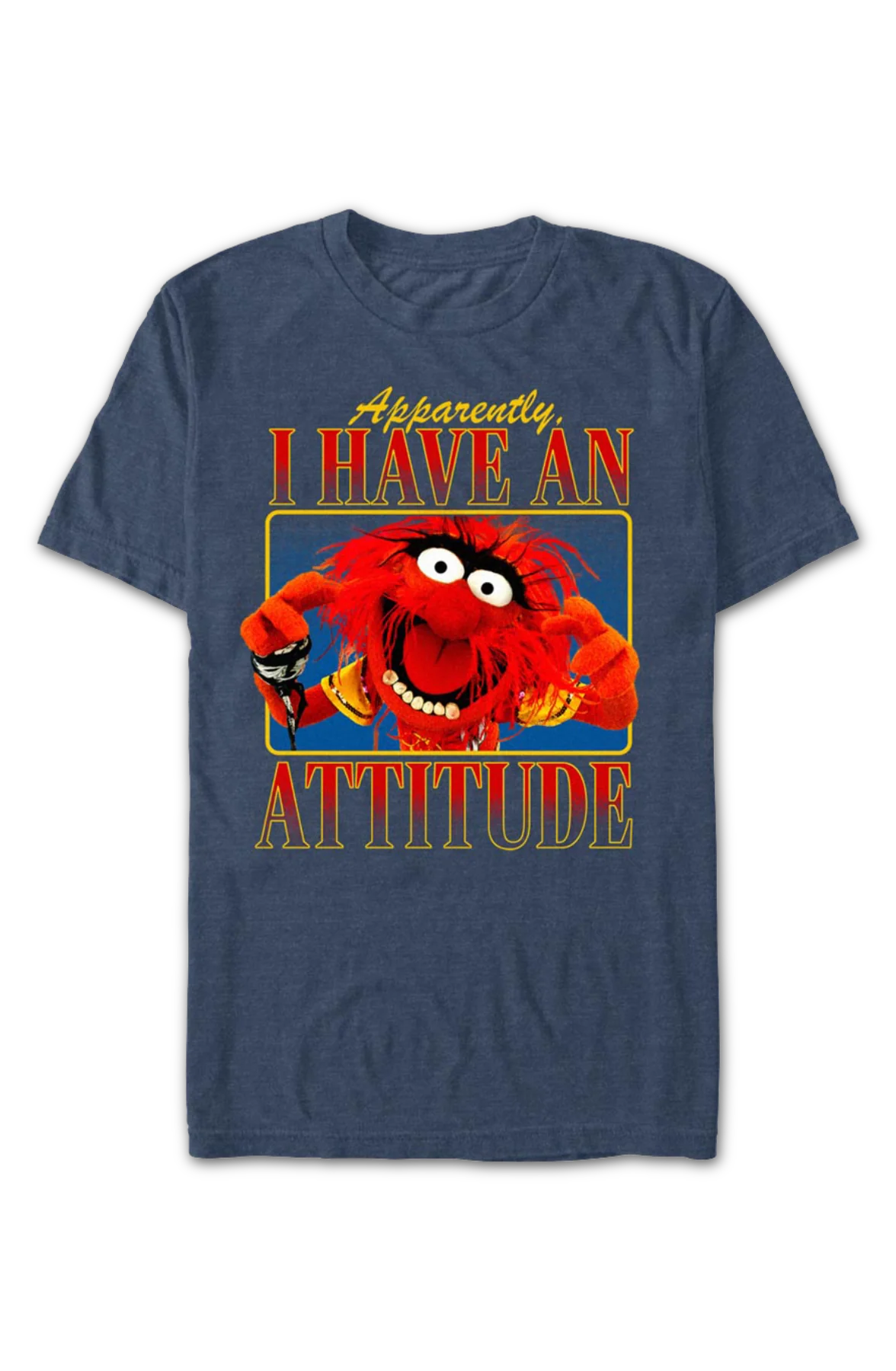 Apparently, I Have An Attitude Muppets T-Shirt - Image 2