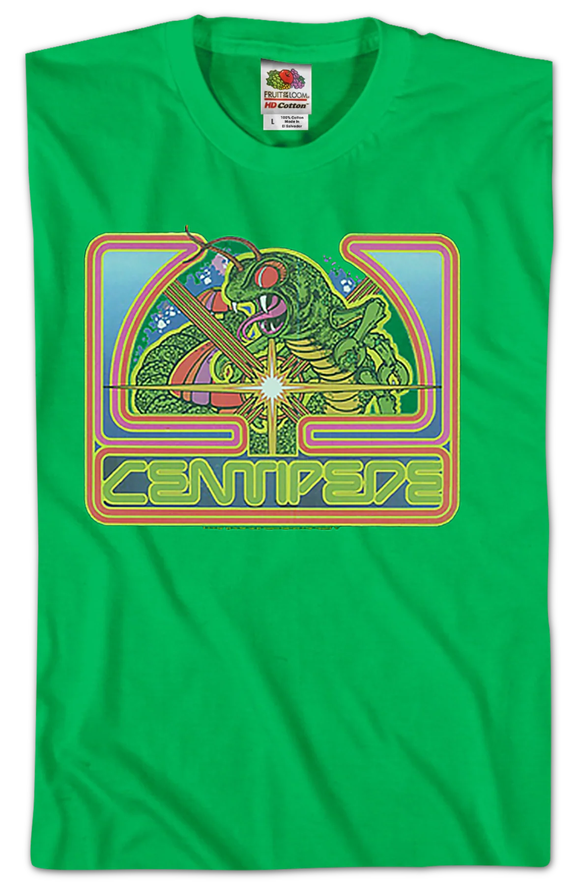 Arcade Centipede Atari T-Shirt - Image 2
