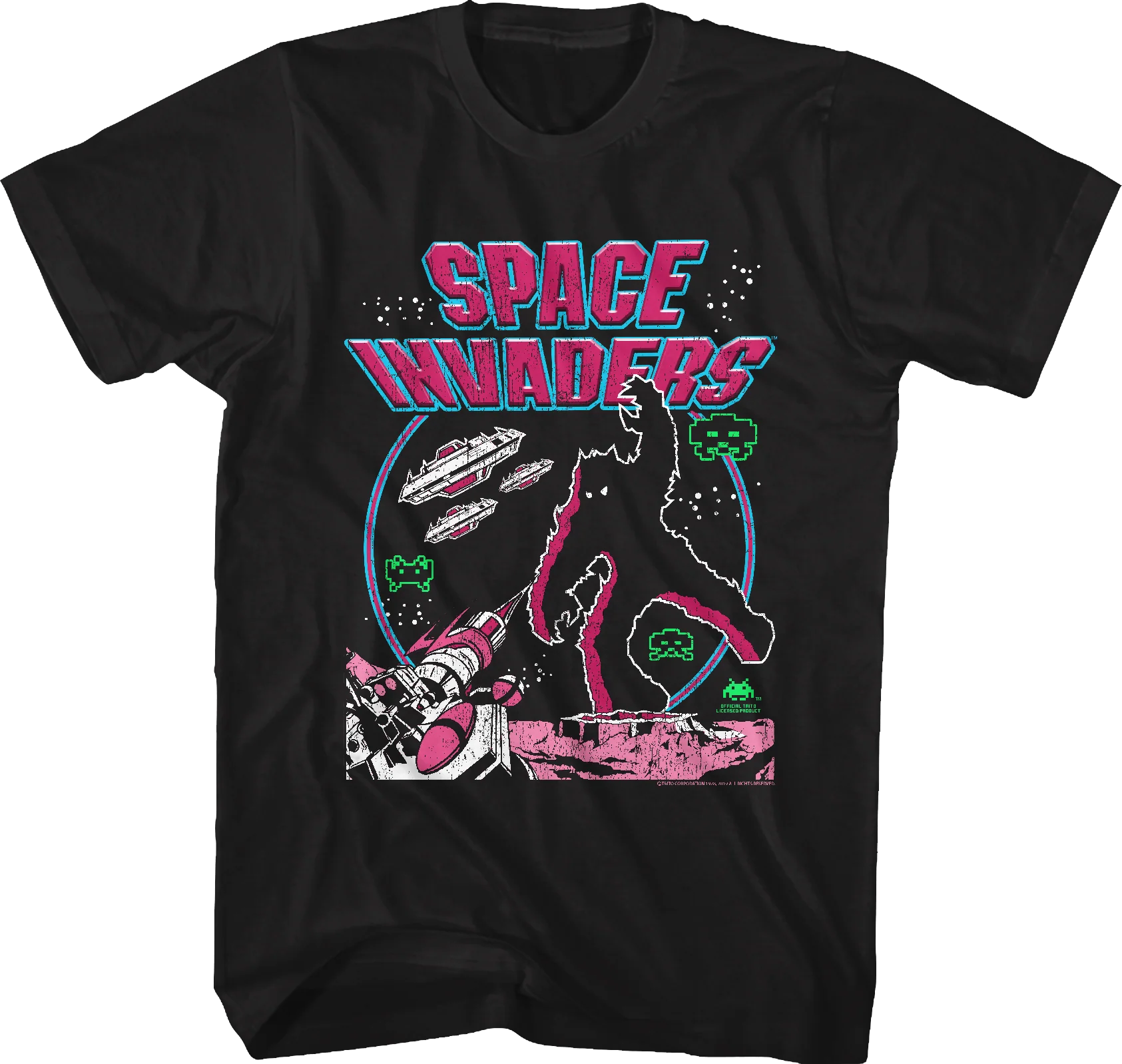 Arcade Flyer Space Invaders T-Shirt