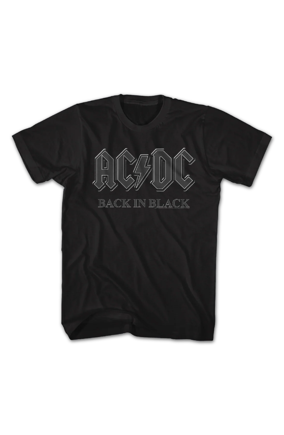 Back In Black Classic Logo ACDC T-Shirt - Image 2