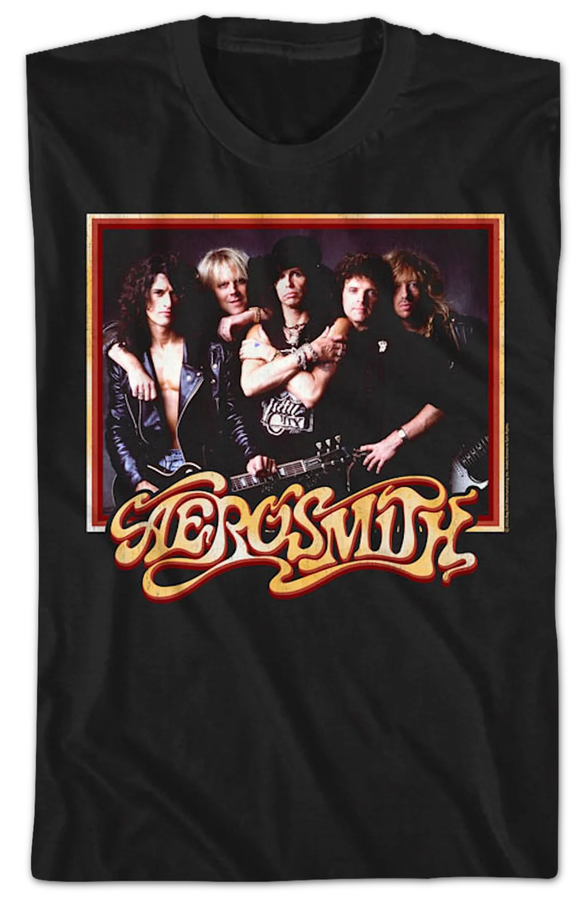 Band Photo Aerosmith T-Shirt - Image 2