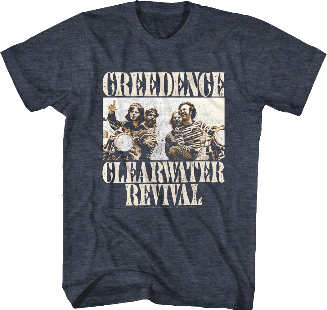 Band Photo Creedence Clearwater Revival T-Shirt
