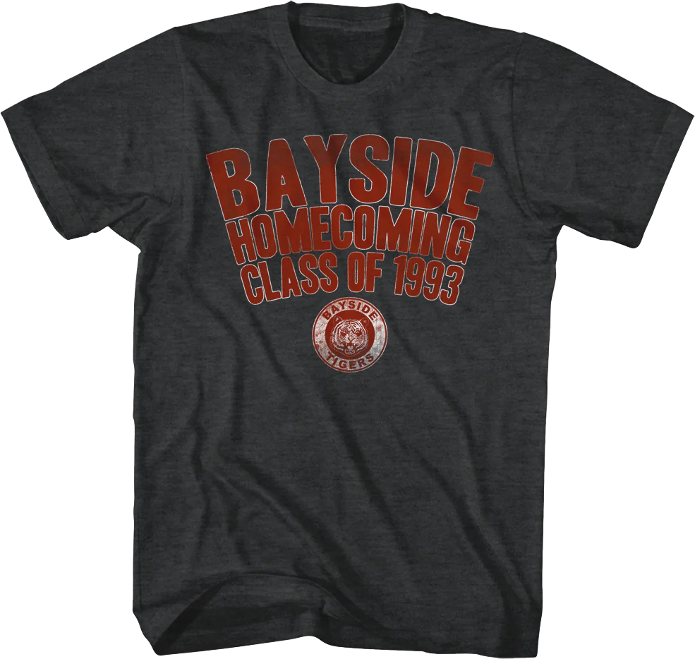 Bayside Homecoming Class Of 1993 Saved By The Bell T-Shirt
