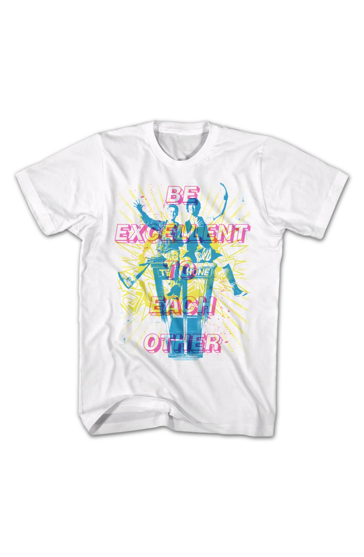 Be Excellent To Each Other Bill & Ted's Excellent Adventure T-Shirt - Image 2