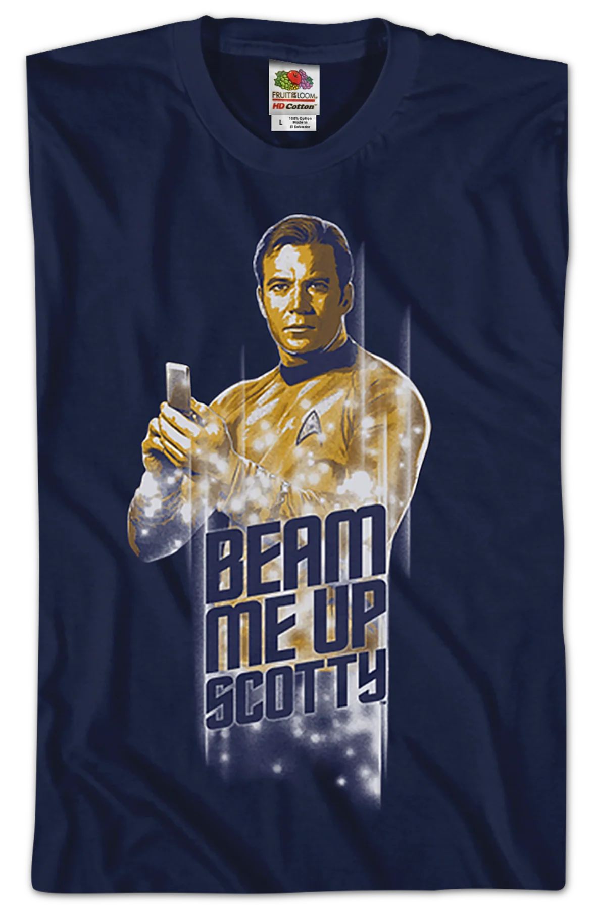 Beam Me Up Scotty Star Trek T-Shirt - Image 2