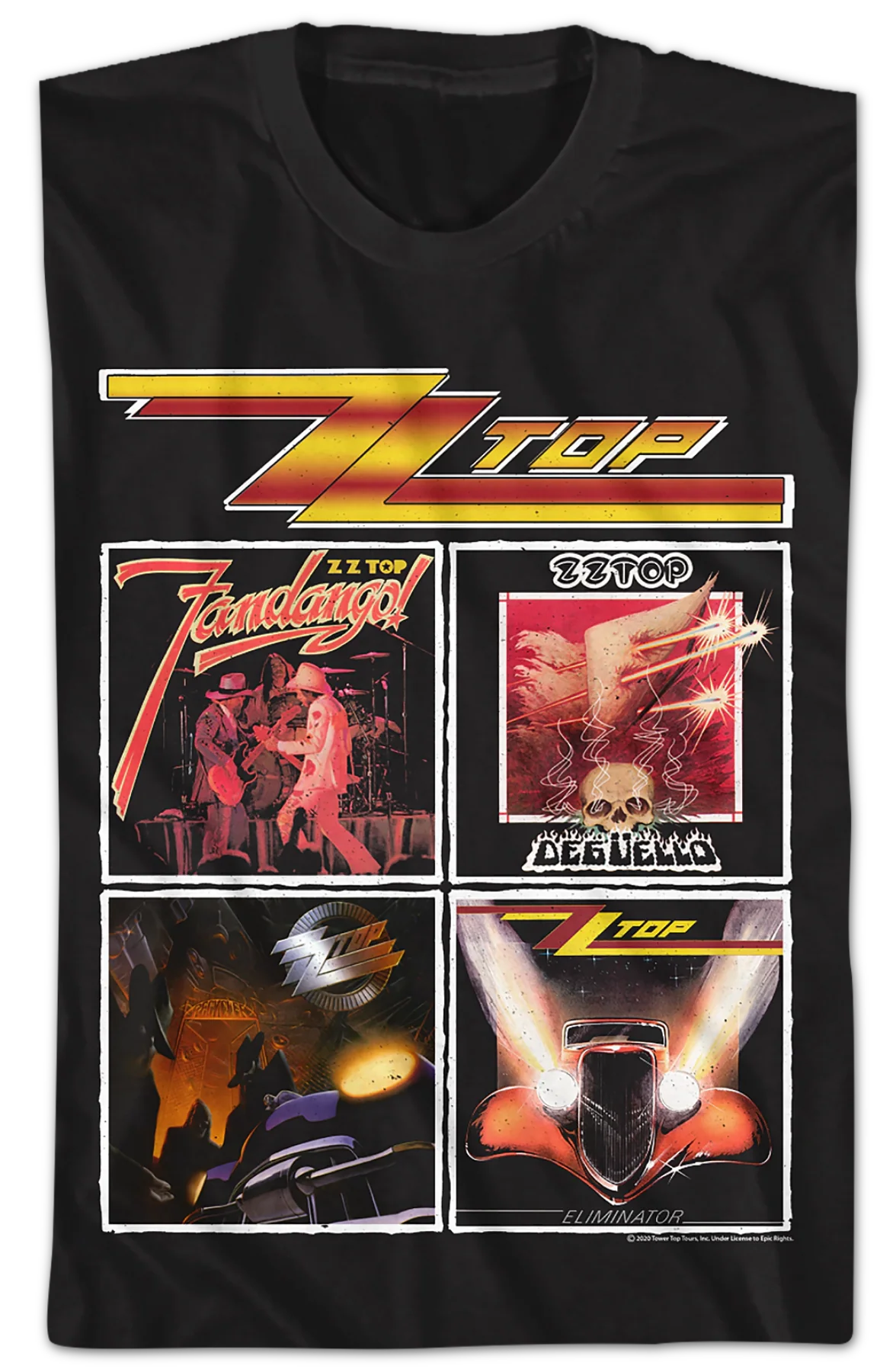 Big Four ZZ Top T-Shirt - Image 2