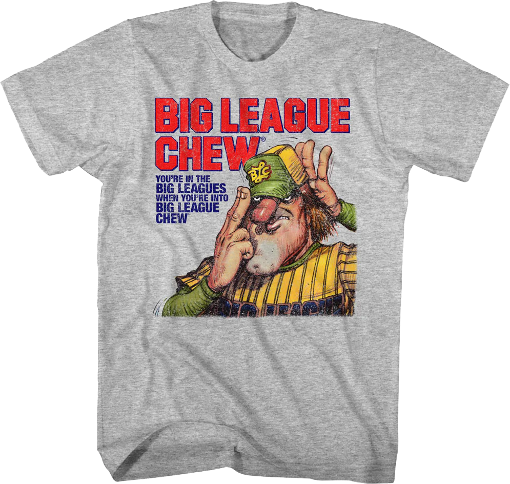Big Leagues Pitcher Big League Chew T-Shirt