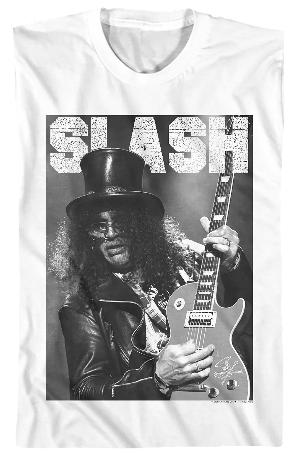 Black And White Photo Slash T-Shirt - Image 2