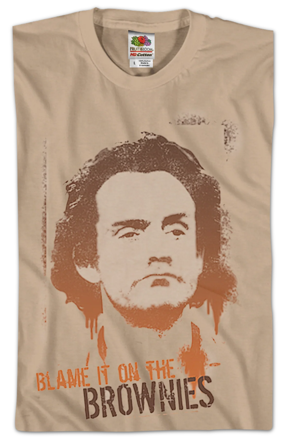 Blame It On The Brownies Taxi T-Shirt - Image 2