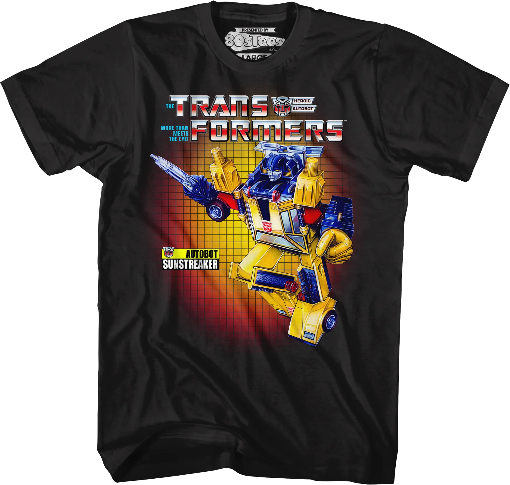 Box Art Sunstreaker Transformers T-Shirt