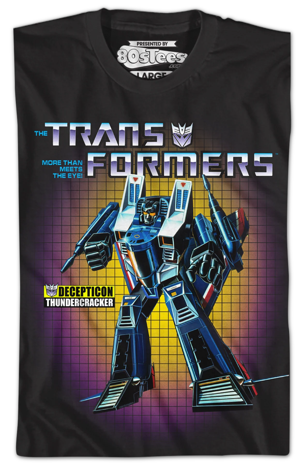 Box Art Thundercracker Transformers T-Shirt - Image 2