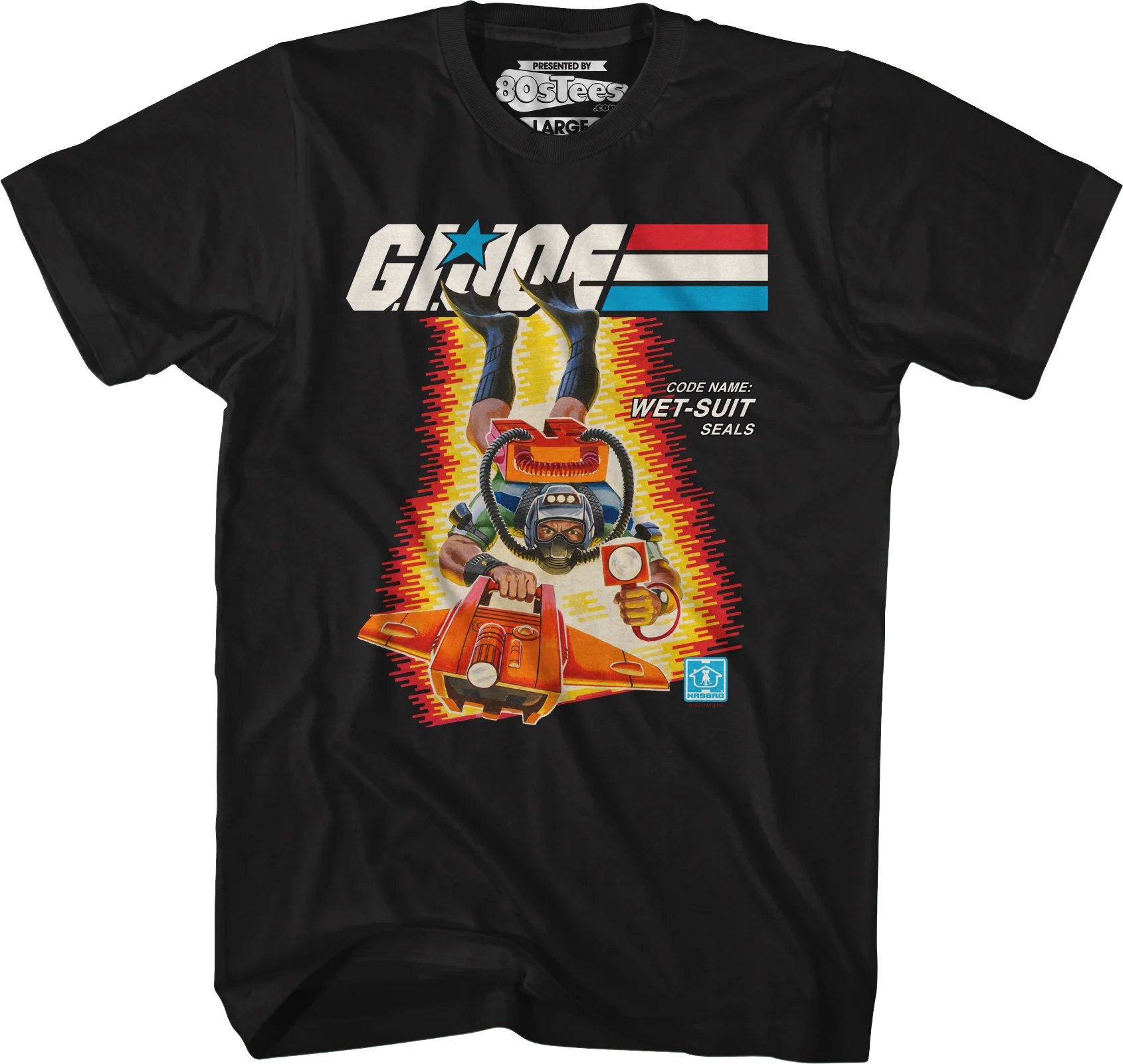 Box Art Wet-Suit GI Joe T-Shirt