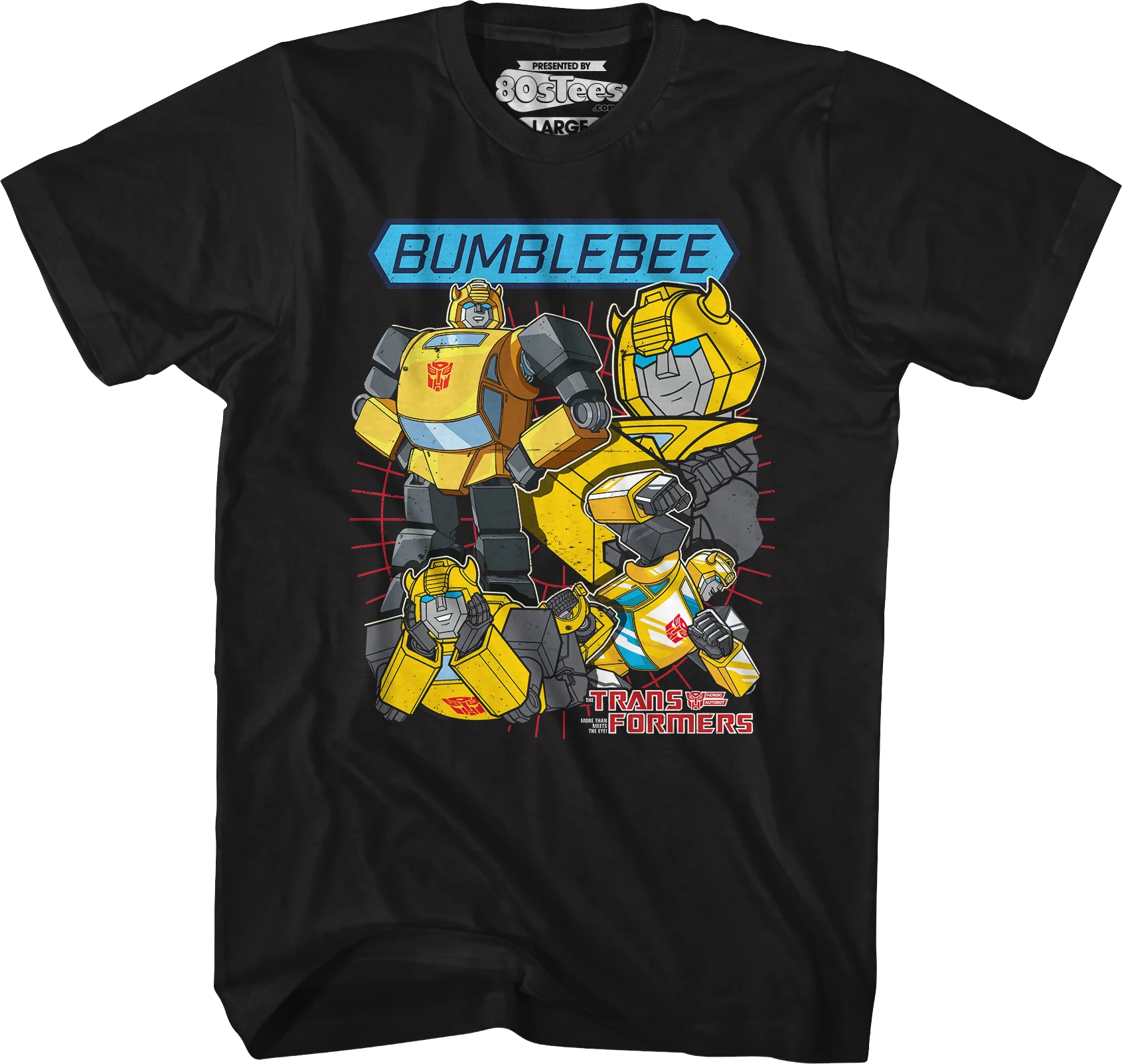 Bumblebee Collage Transformers T-Shirt