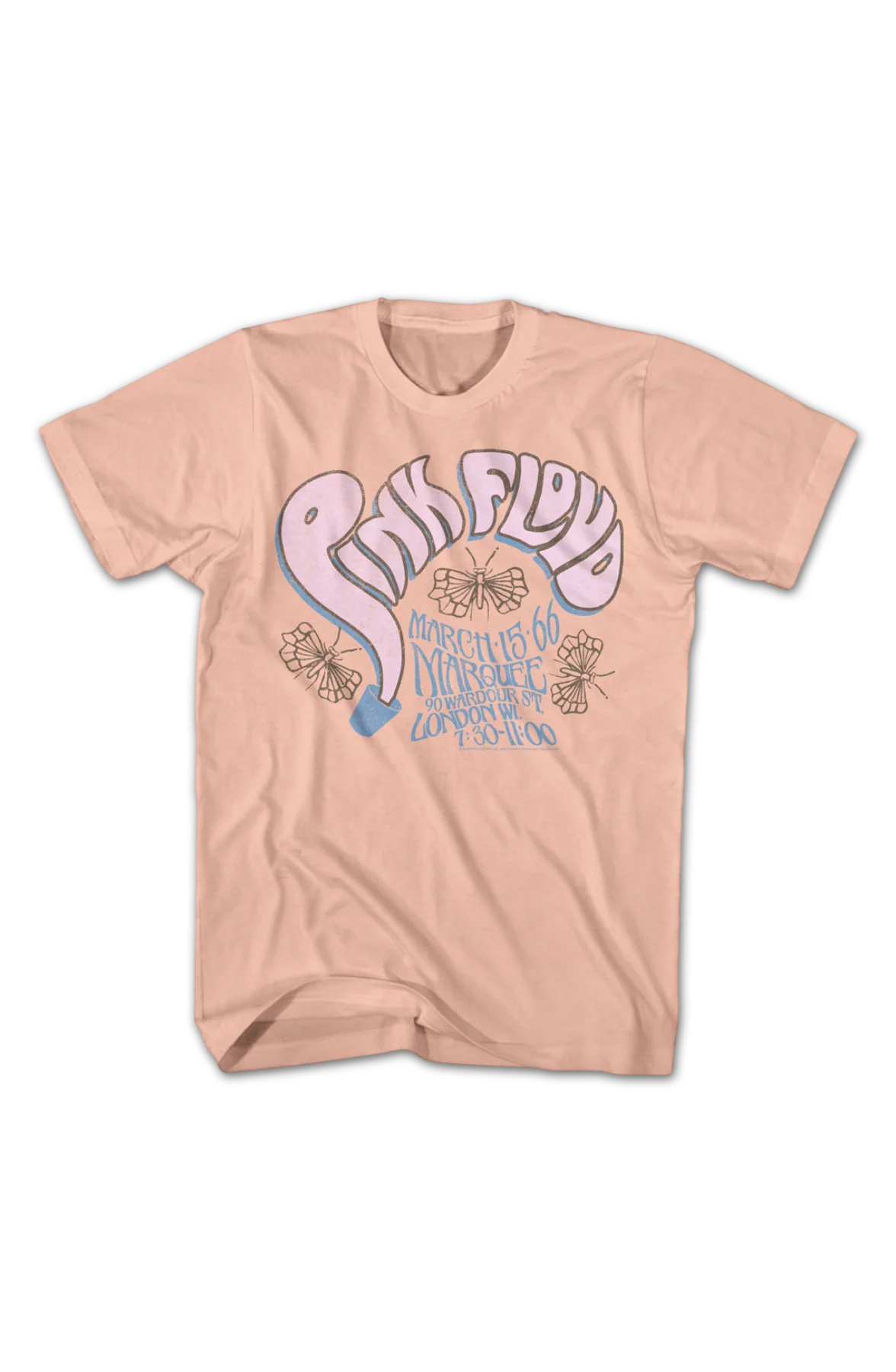 Butterflies Marquee Pink Floyd T-Shirt - Image 2