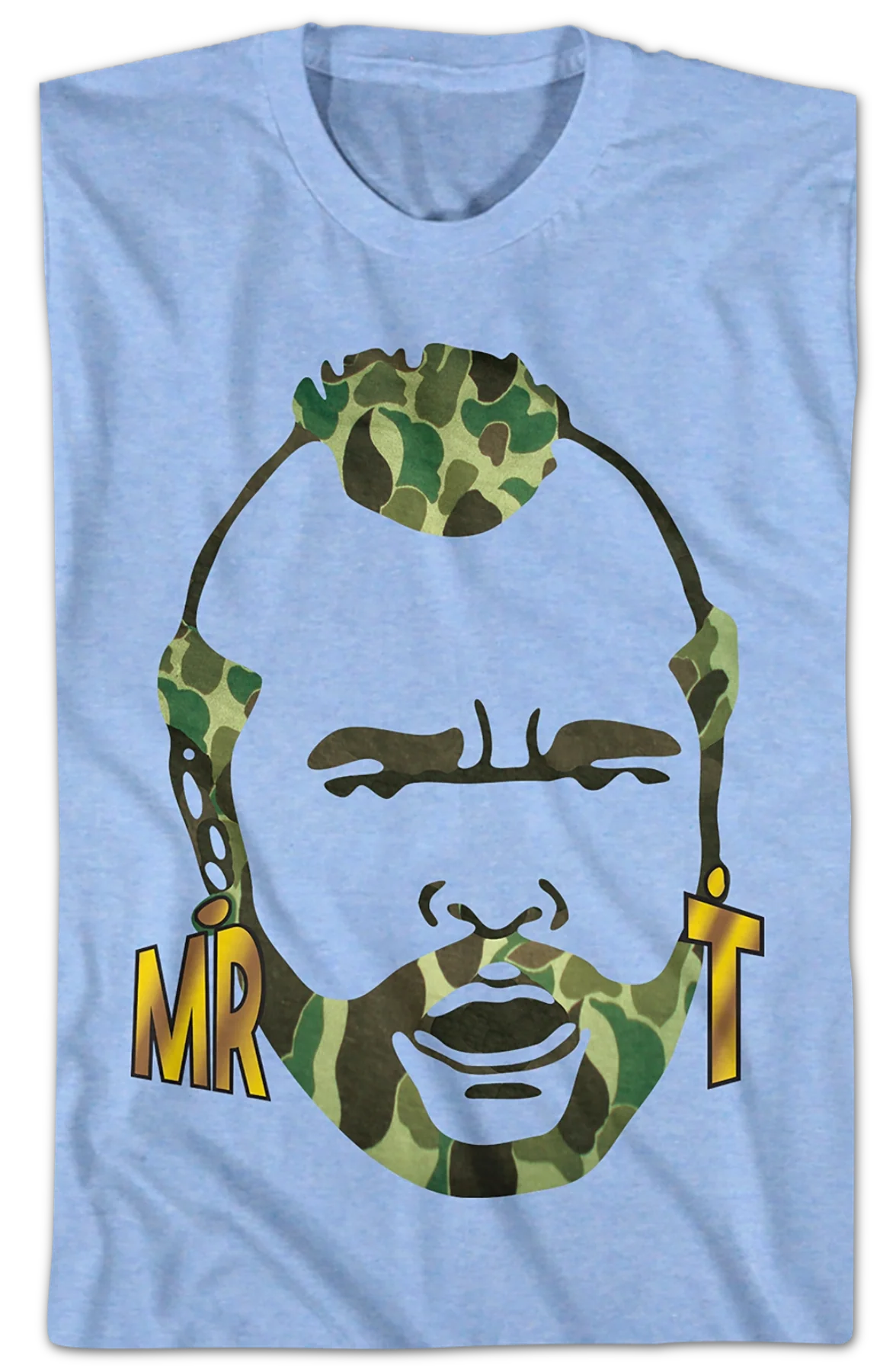 Camouflage Mr. T Shirt - Image 2