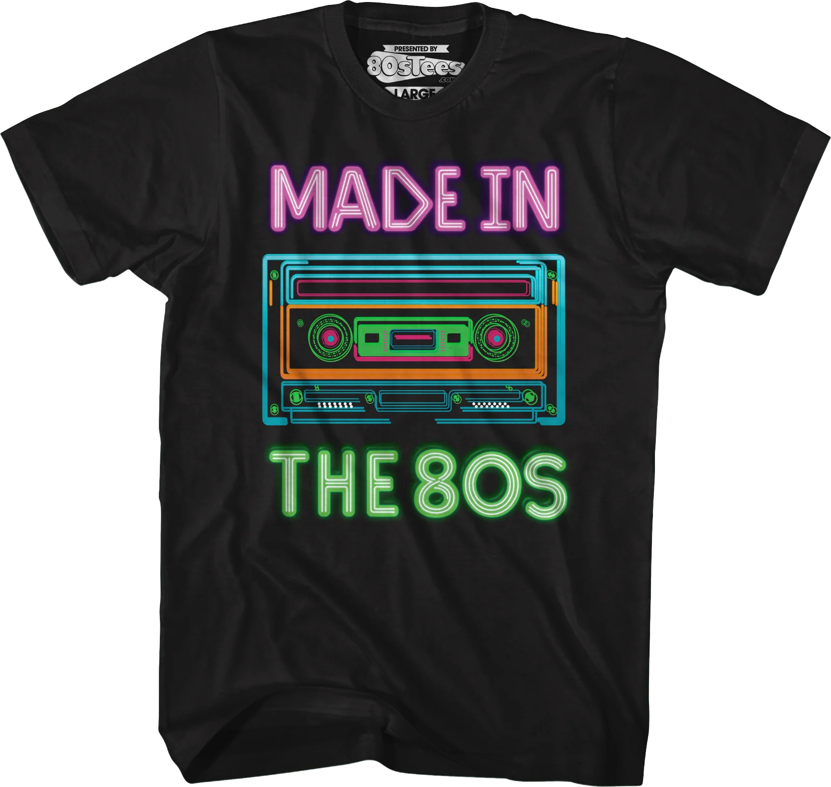 Cassette Tape Made In The 80s T-Shirt