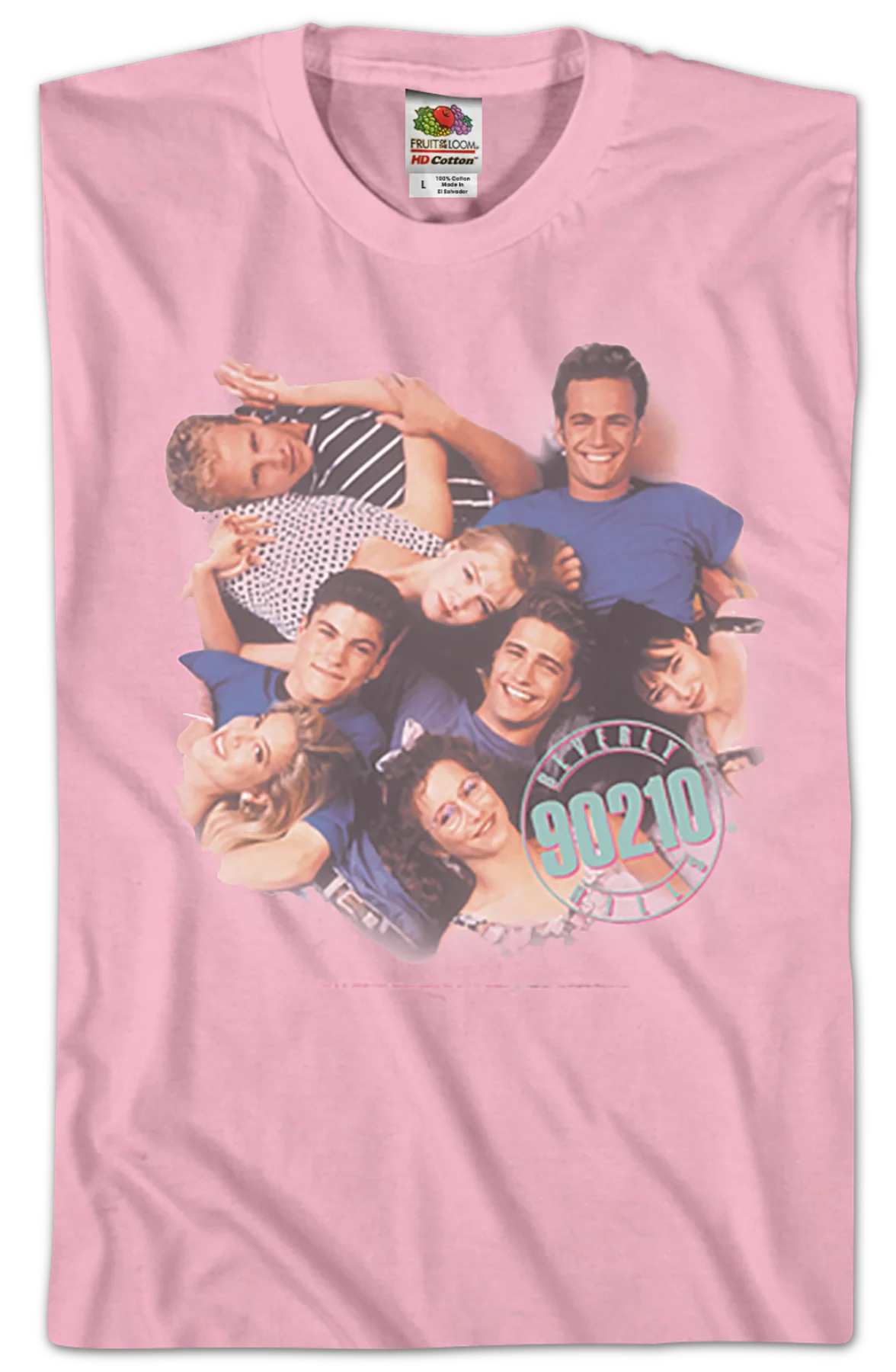 Cast Beverly Hills 90210 T-Shirt - Image 2