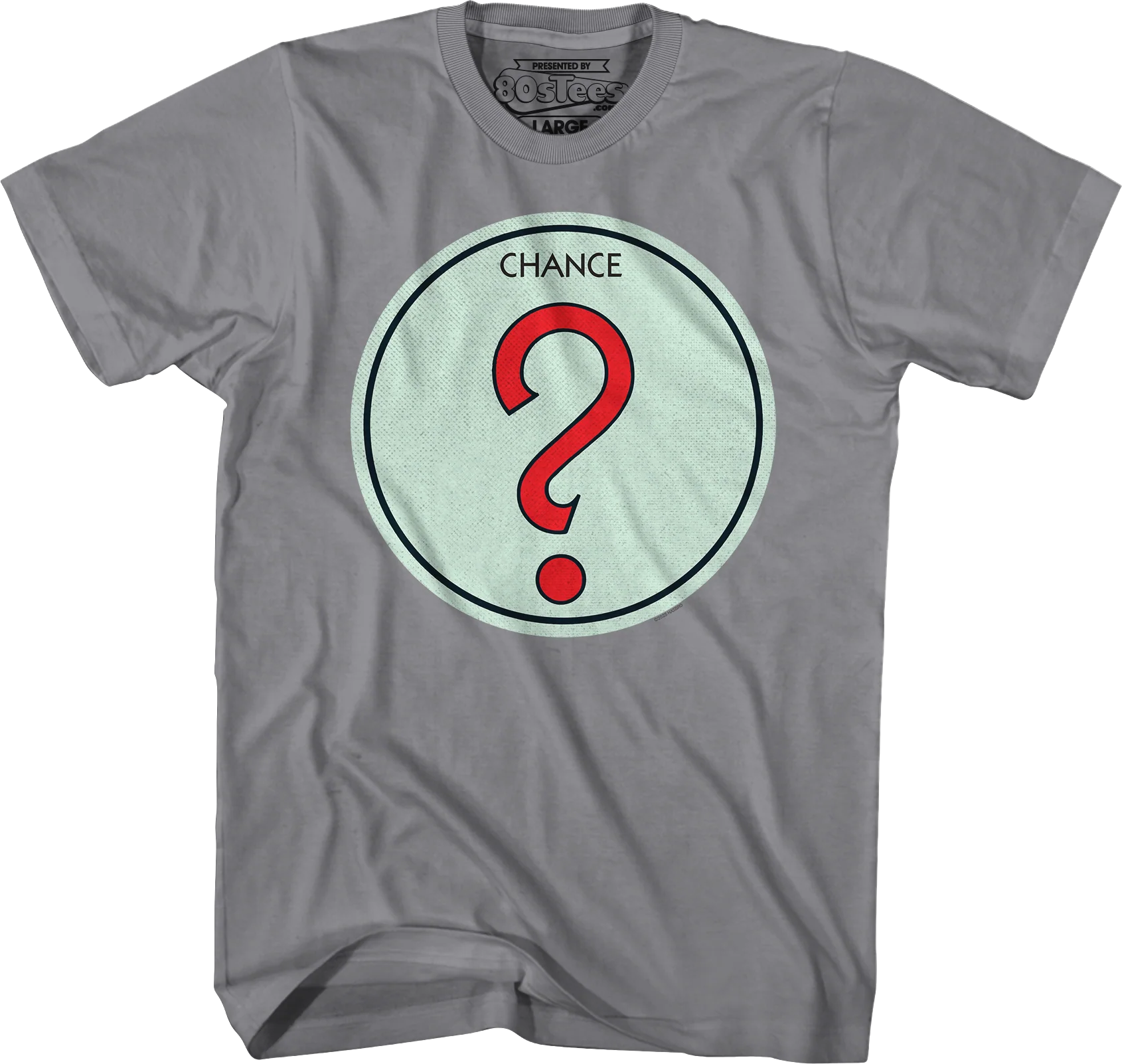 Chance Question Mark Monopoly T-Shirt - Image 8