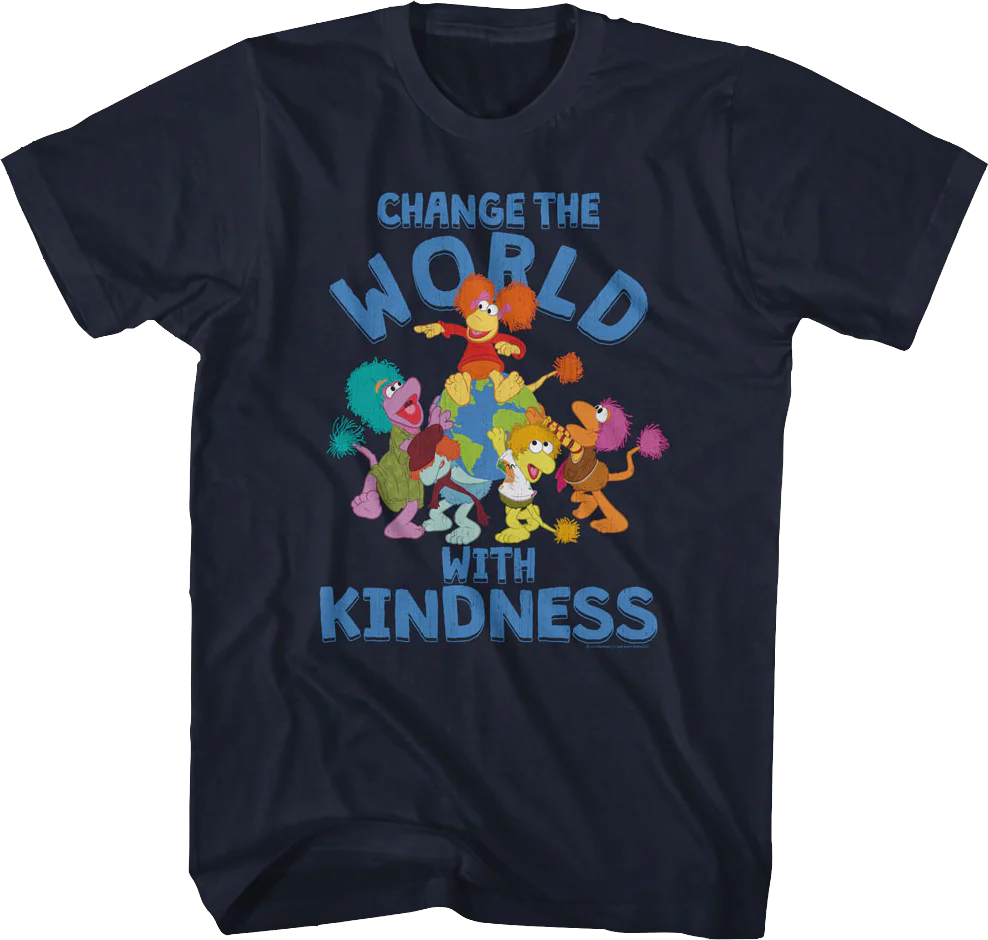 Change The World With Kindness Fraggle Rock T-Shirt