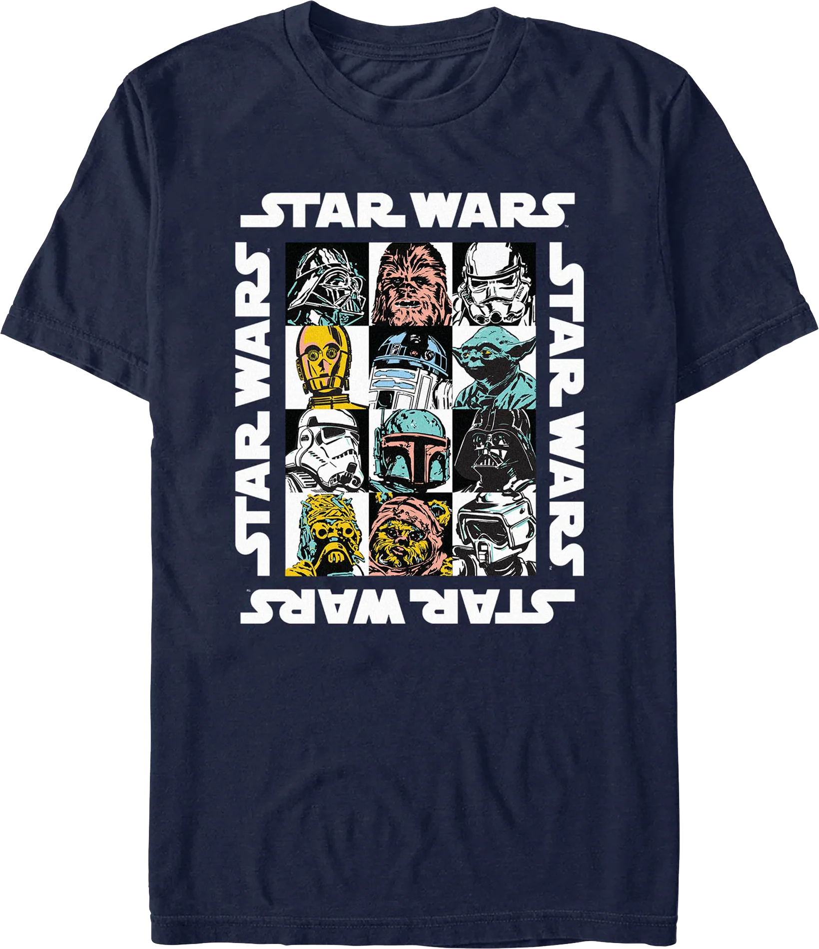 Character Grid Star Wars T-Shirt