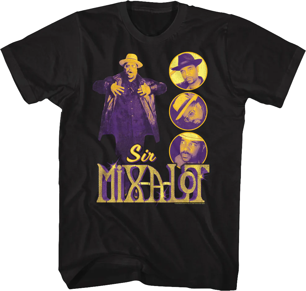 Circles Collage Sir Mix-a-Lot T-Shirt