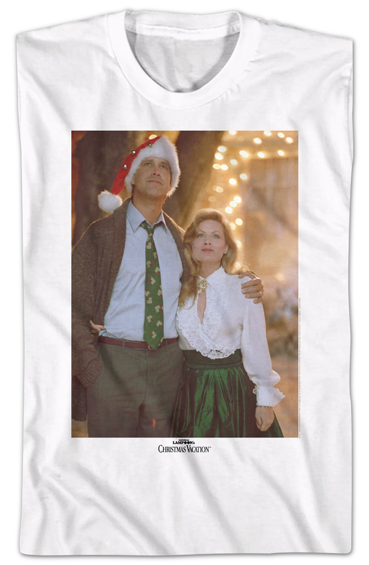 Clark And Ellen Griswold Christmas Vacation T-Shirt - Image 3