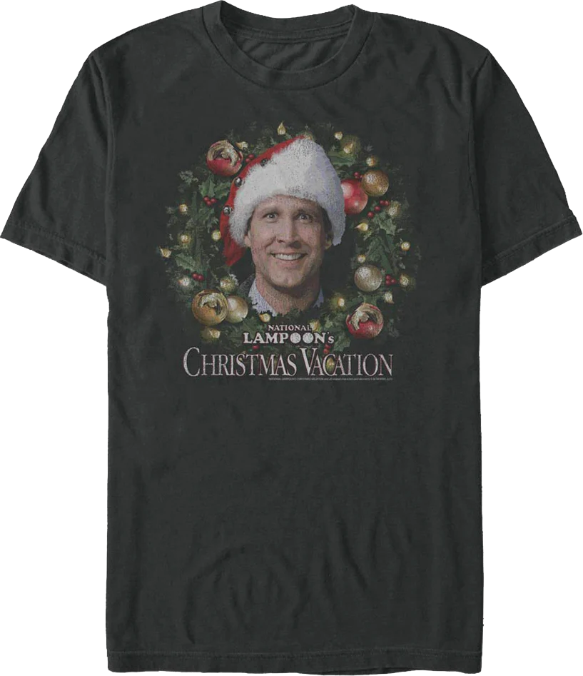 Clark Griswold Wreath Christmas Vacation T-Shirt