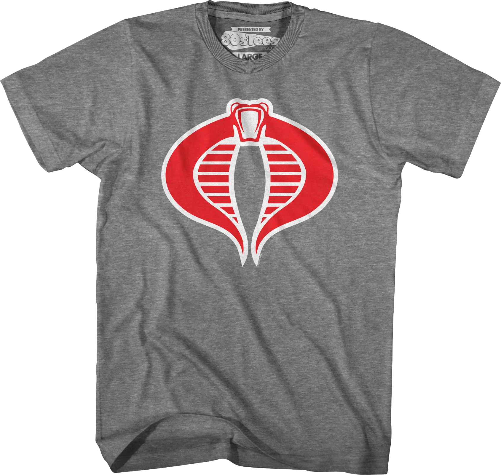 Classic Cobra Logo GI Joe T-Shirt - Image 2