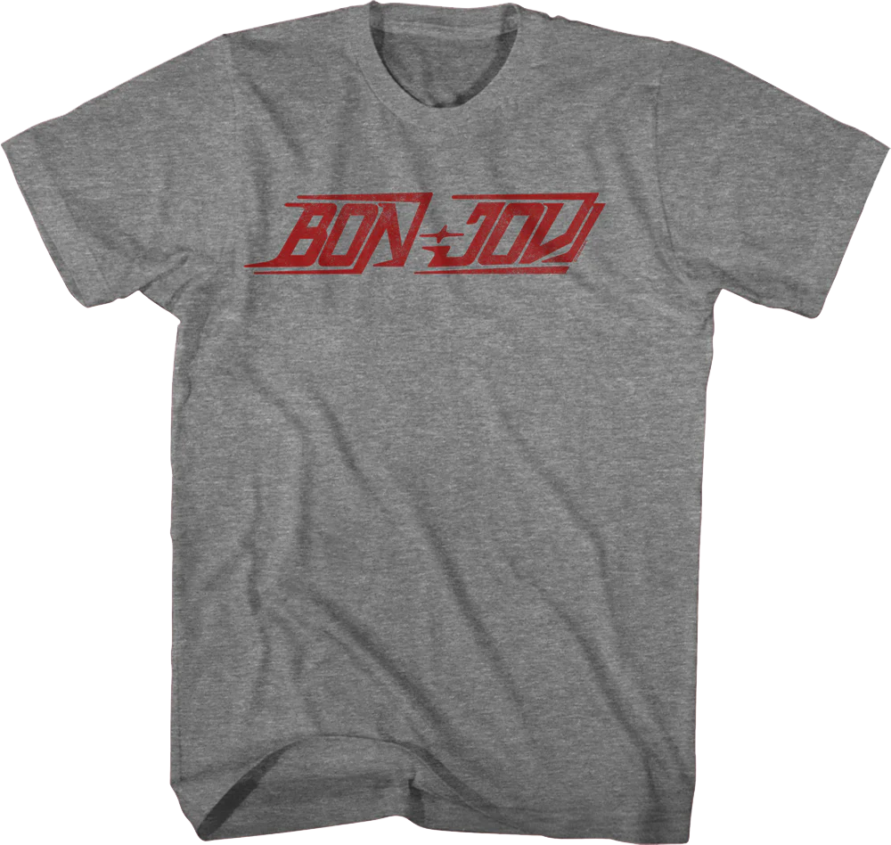 Classic Logo Bon Jovi T-Shirt
