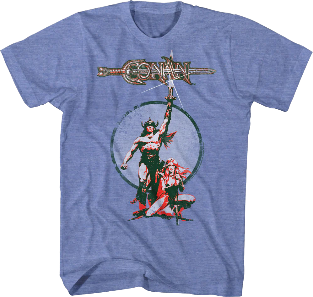 Classic Poster Conan The Barbarian T-Shirt