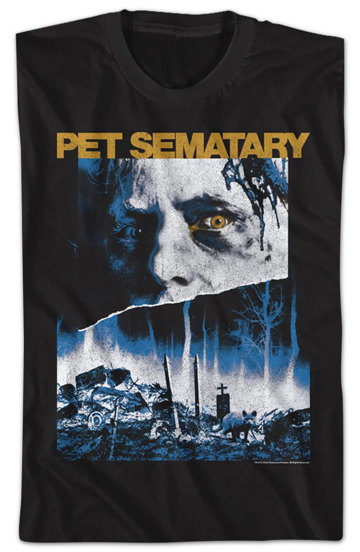 Classic Poster Pet Sematary T-Shirt - Image 2