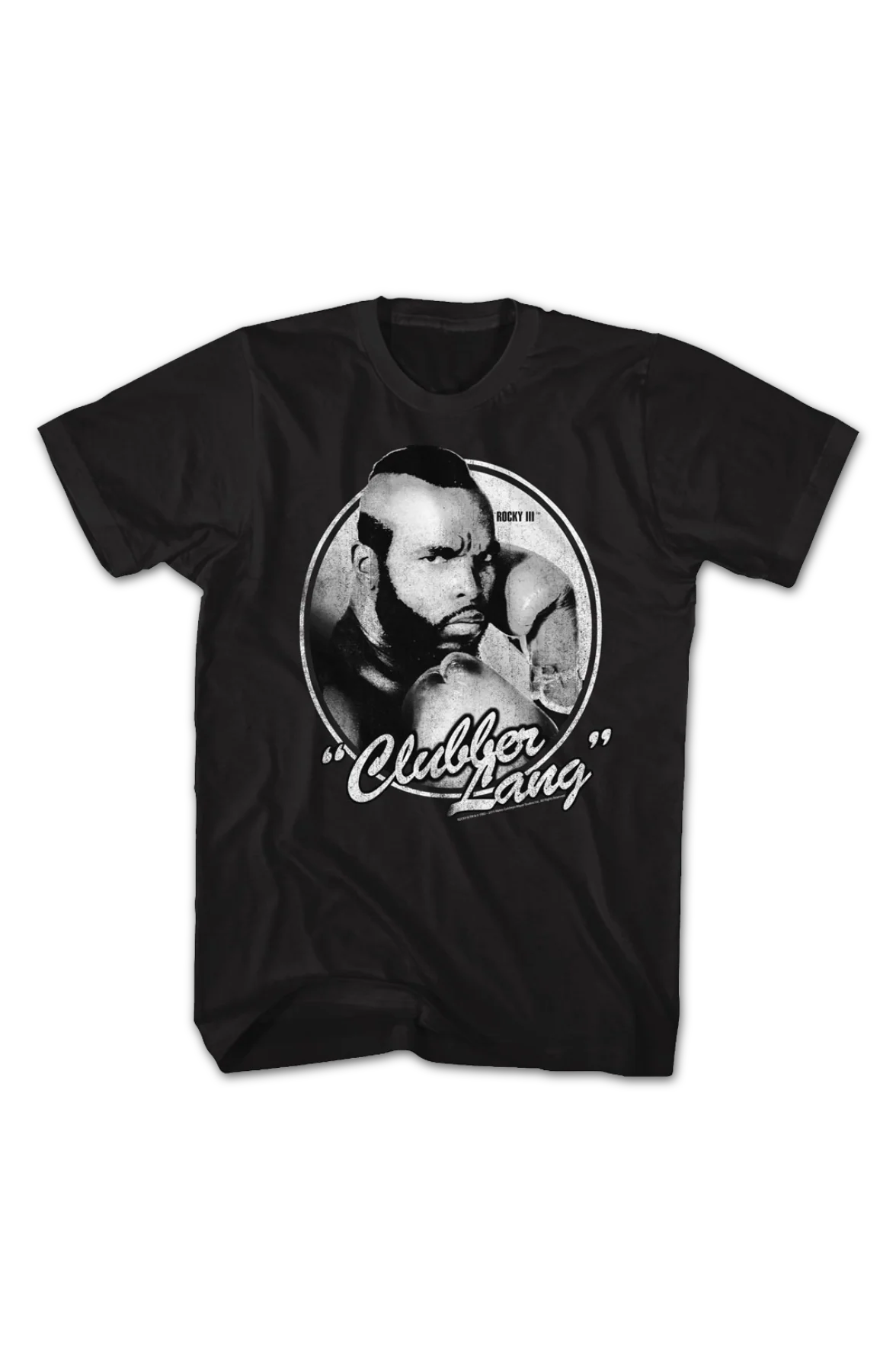 Clubber Lang Retro Circle Rocky T-Shirt - Image 2