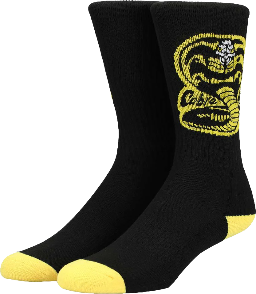 Cobra Kai Logo Socks