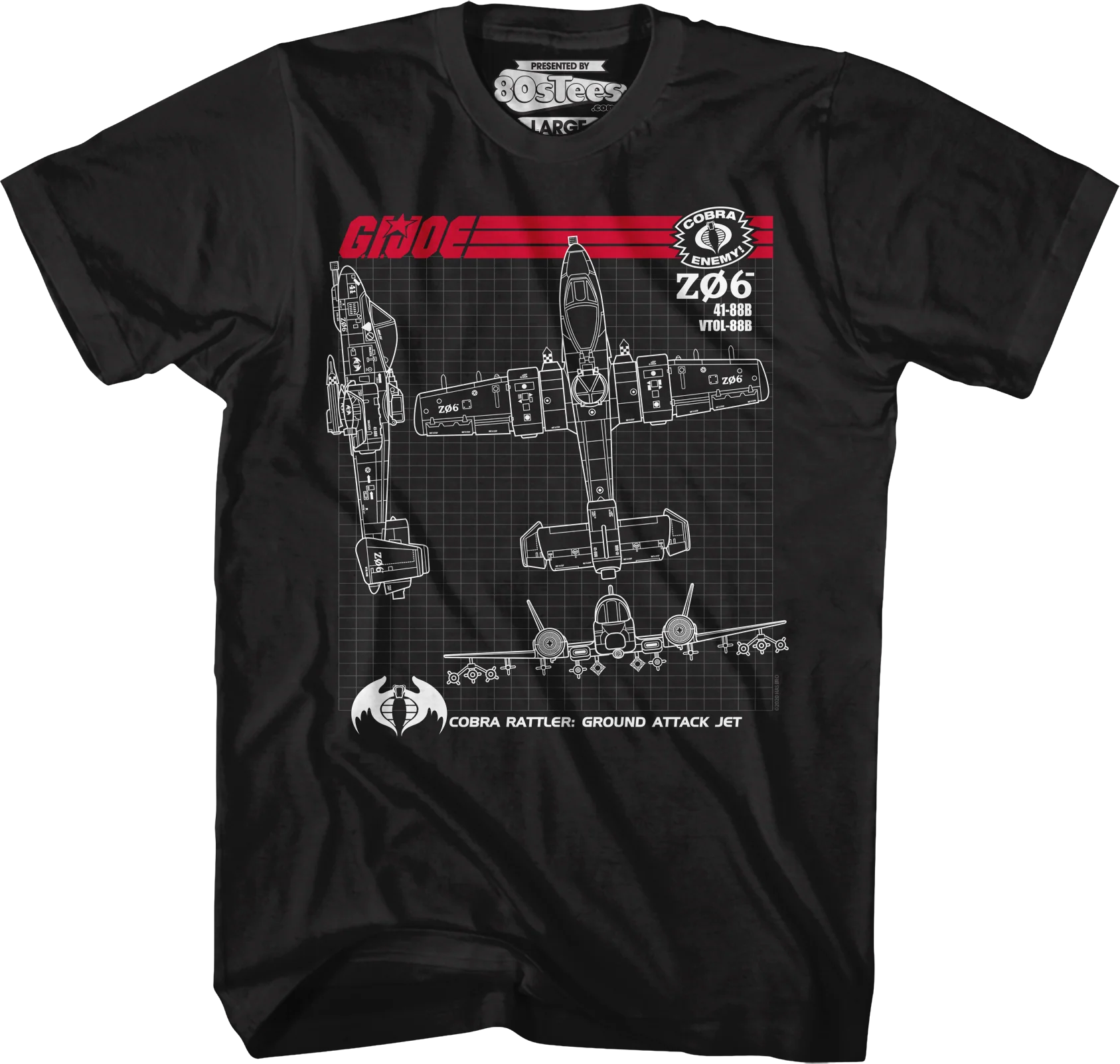 Cobra Rattler GI Joe T-Shirt
