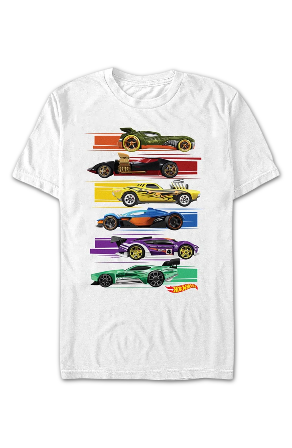 Colorful Cars Hot Wheels T-Shirt - Image 2