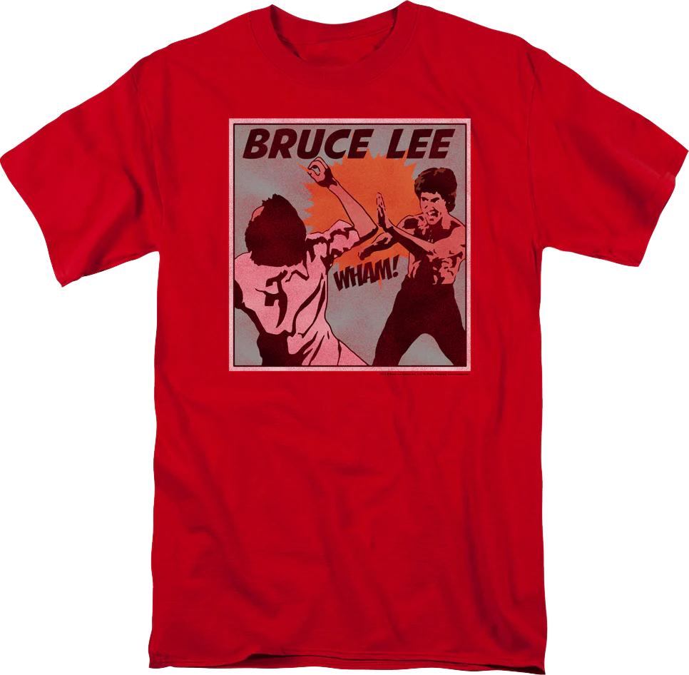 Comic Panel Bruce Lee T-Shirt