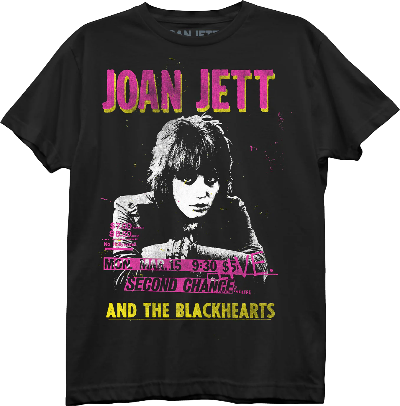 Concert Poster Joan Jett T-Shirt