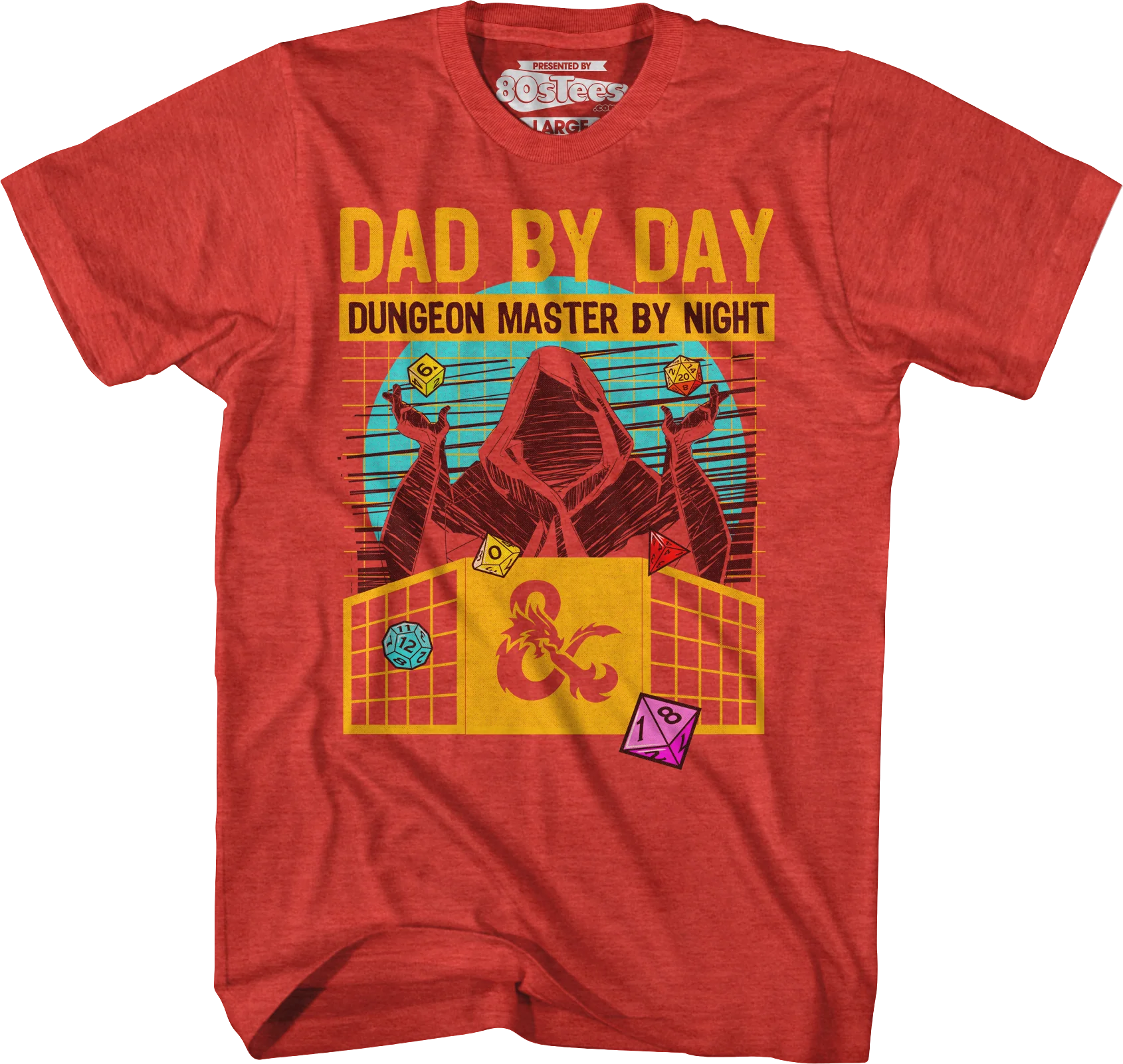 Dad By Day Dungeon Master By Night Dungeons & Dragons T-Shirt