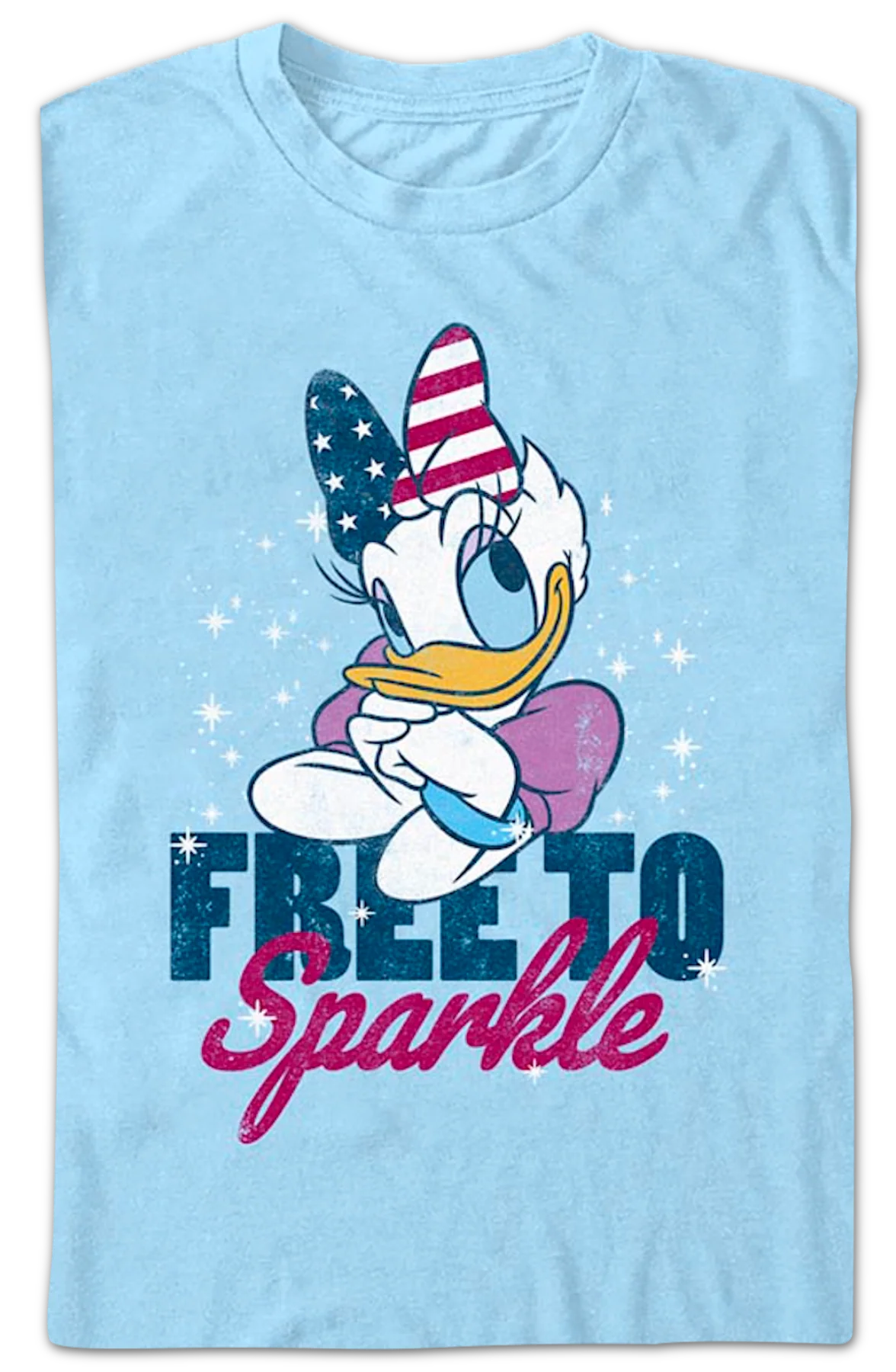 Daisy Duck Free To Sparkle Disney T-Shirt - Image 2